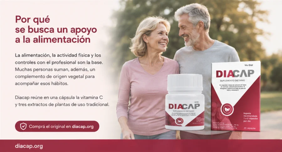 Diacap — apoyo de origen vegetal a la alimentación de quienes cuidan el azúcar